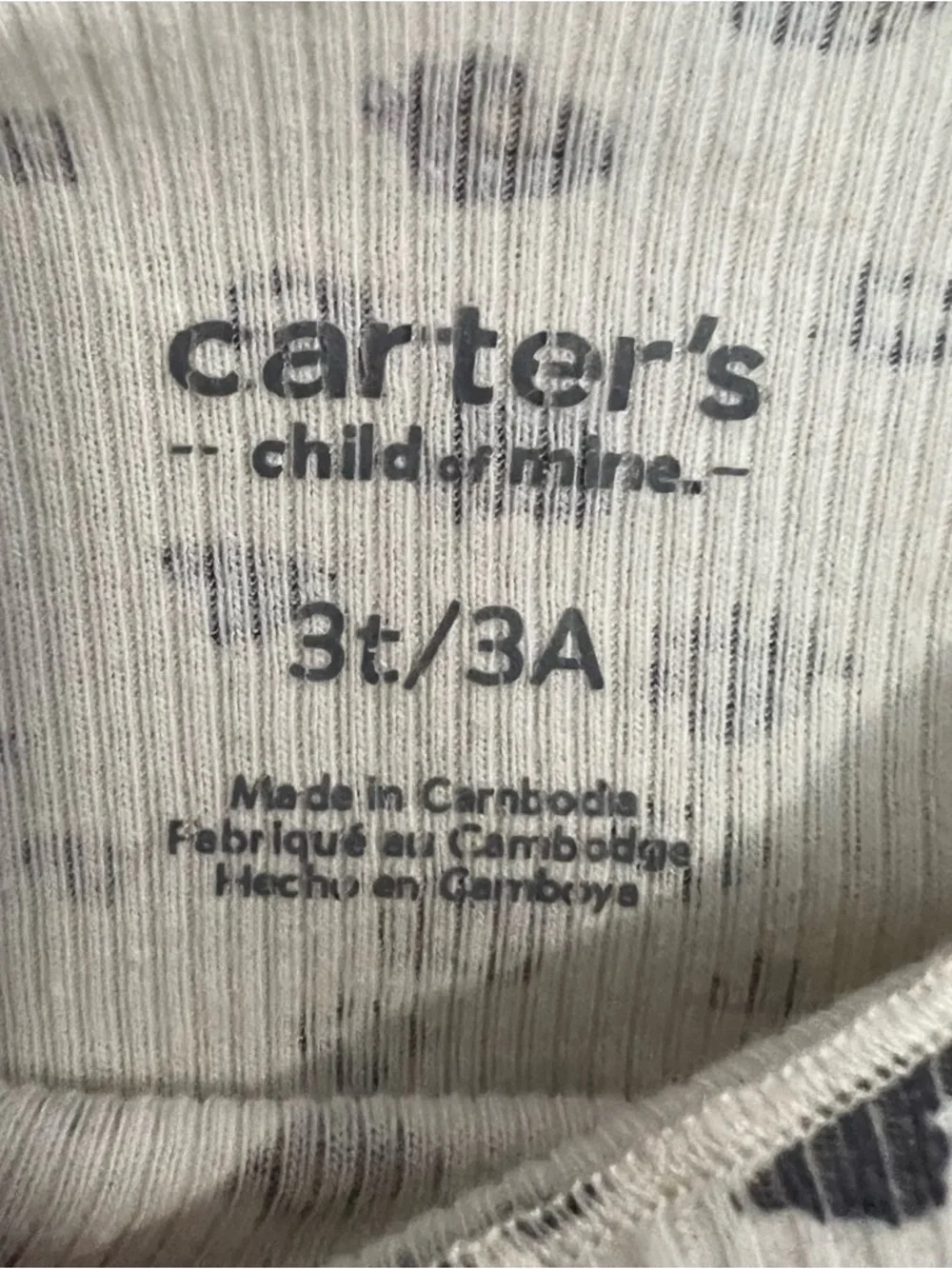 Carter's Brown Corduroy Pinafore Dress with Cream Leopard Top fall outfit‎